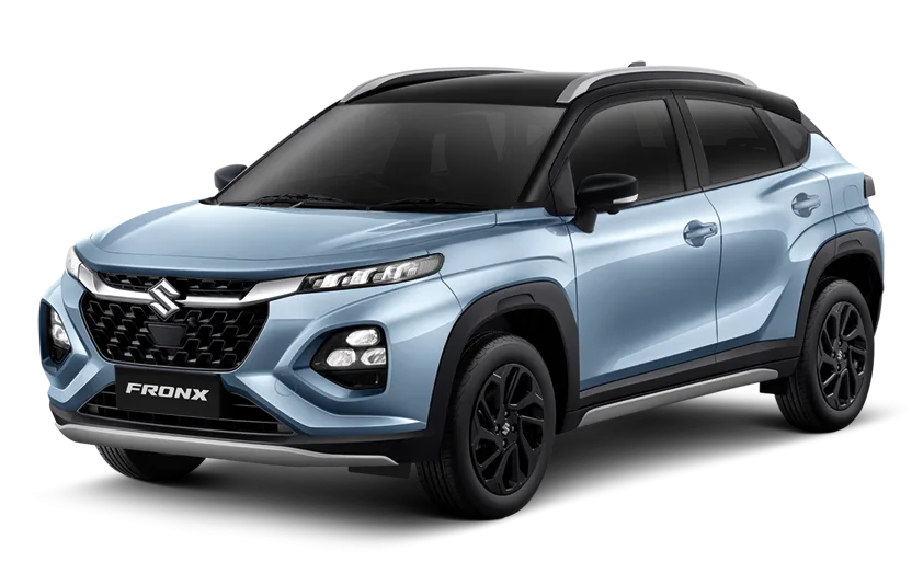 Suzuki FRONX สีIce Grayish Blue Metallic / Cool Black Metallic (FD1)