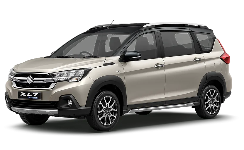 Suzuki XL7 HYBRID สีSavanna Ivory Metallic / Cool Black Metallic (EYP)